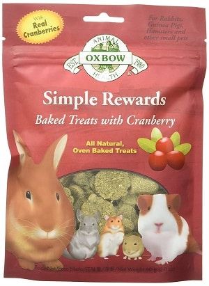 Oxbow Cranberry Simple Rewards Baked Treats